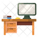 Office Interior  Icon