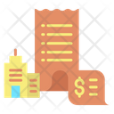 Office Payment Office Rent Payment Office Building Icon