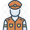 Officers Police Security Icon