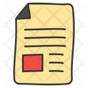 Official Document Business Document Technical Document Icon