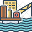 Offshore Platform  Icon