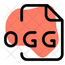 Ogg File Audio File Audio Format Icon
