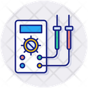 Ohmmeter Current Detecting Meter Electrometer Icon