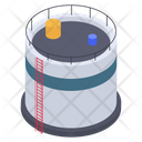 Oil Tank Oil Store Oil Pool Icon