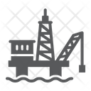 Oil Platform Industrial Icon
