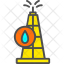 Platform Offshore Petroleum Icon
