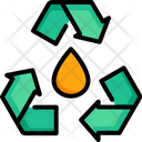 Oil Recycle Eco Icon