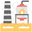 Oil Industry Rig Icon