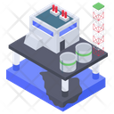 Oil Refinery Plant Oil Processing Chemical Plant Icon