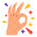 Oke Ok Hands Icon