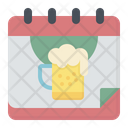Oktoberfest Time And Date October Icon