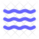 Ola Mar Oceano Icono