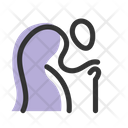 Human Old Elder Icon