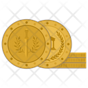 Old Gold Coin Icon