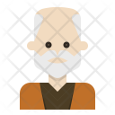 Old Man Mustache Icon