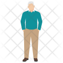 Old Man Grandfather Icon