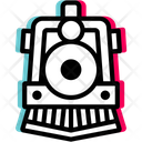 Old Train Travel Icon