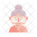 Old Woman Grandmom Granny Icon