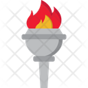 Olympic Fire Torch Icon