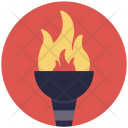 Olympics Games Flame Icon