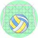 Olympic Volleyball Ball Game Icon