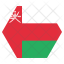 Oman National Country Icon