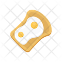 Bread Omelette Egg Icon