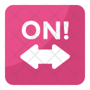 On Arrow Emoji Icon
