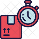 Timed Delivery Fast Sales Icon