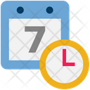 Logistics Delivery Calendar Icon