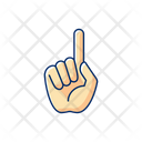 One Finger One Up Icon