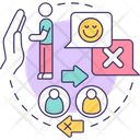 One-sided relationship  Icon
