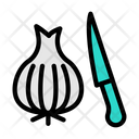 Onion Knife Kitchen Icon