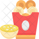 Onion Rings Onion Rings Fast Food Icon