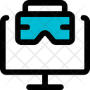 Online 3 D Glasses Icon