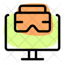Online 3 D Glasses Icon