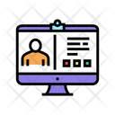 Online Education Color Icon