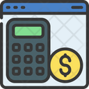 Online Accounting Icon