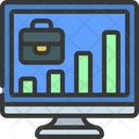 Online Accounting Online Business Icon