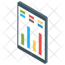 Statistics Online Analytics Business Monitoring Icon