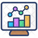 Trend Analysis Data Analysis Market Research Icon