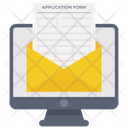 Online Application Form Online Registration Job Application Icon
