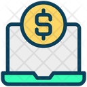 Online Banking Dollar Payment Dollar Icon