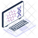 Online Biotechnology Online Laboratory Online Dna Icon