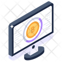 Online Bitcoin  Icon