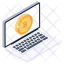 Online Bitcoin  Icon