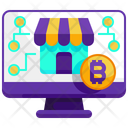 Online Bitcoin  Icon