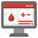 Online Blood Report Online Medication Medical App Icon