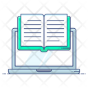 Online Book Ebook Electronic Book Icon