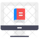 Online Book Online Education Online Study Icon